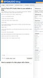 Mobile Screenshot of blog.byoaudio.com