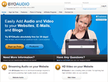 Tablet Screenshot of 1googlewebaudio.byoaudio.com